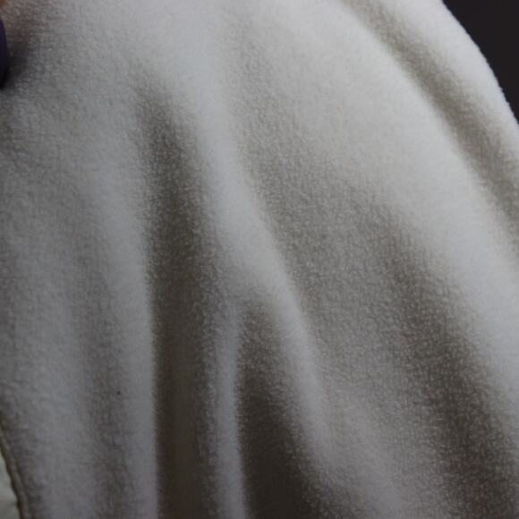 Columbia Women’s XS Half Snap Fleece Pullover – Cream & Taupe - Picture 7 of 7